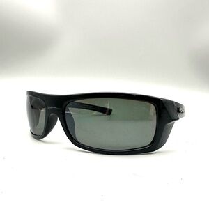 Peppers Neptune Black Wrap Around Sunglasses 7340 61-17-127 Polarized Made USA